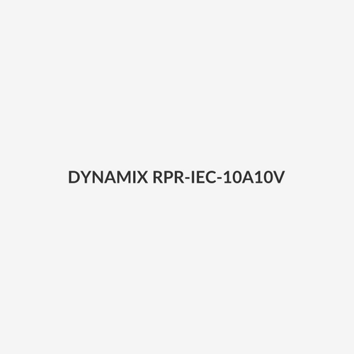 DYNAMIX RPR-IEC-10A10V - 10 Outlet Vertical Power Rail (10A IEC C13) w/ 6KA C-Curve Circuit Breaker.