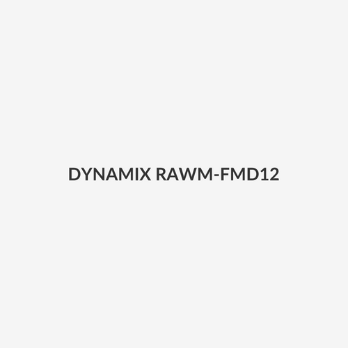 DYNAMIX RAWM-FMD12 - Mesh Front Door 600mm 12U w/ Small Round Lock for RWM12 600 x 566 x 22