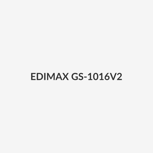 EDIMAX GS-1016V2 - 16 Port 10/100/1000 Gigabit Rack-mount Unmanaged Switch