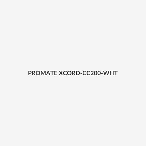 PROMATE XCORD-CC200-WHT - 2m 60W USB-C to USB-C Super Flexible Cable 3A/20V Supports 3A/20V Charging & 480