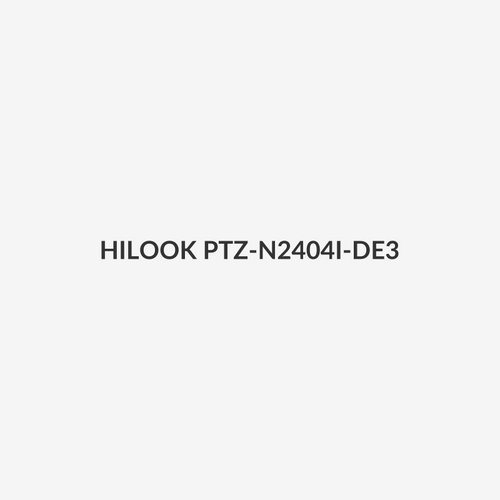 HILOOK PTZ-N2404I-DE3 - 4MP IP POE PTZ Dome Camera w/ Motorized Vari-Focal Lens. 2.8-12mm. H265. IR up to 20m.