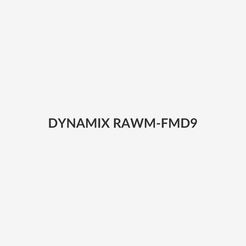 DYNAMIX RAWM-FMD9 - Mesh Front Door 600mm 9U w/ Round Lock for RWM9