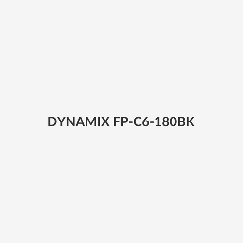 DYNAMIX FP-C6-180BK - Cat6 180 Unshielded Keystone Jack Dual IDC Black