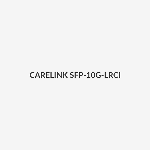 CARELINK SFP-10G-LRCI - 10G LC Duplex Single-mode SFP+ Module. 10km w/ DOM Function.