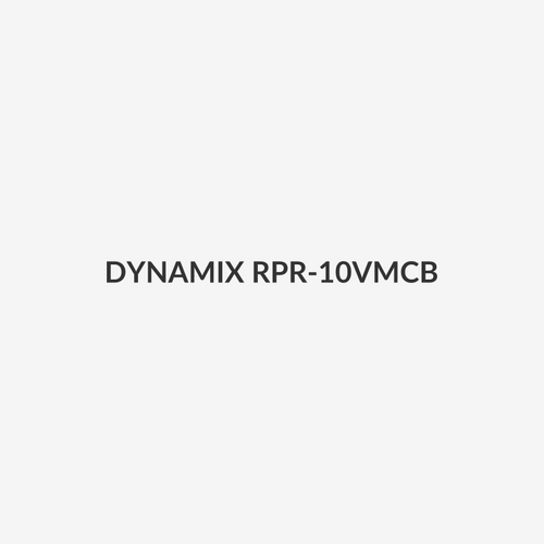 DYNAMIX RPR-10VMCB - 10 Outlet Vertical Power Rail (10A) w/ 6kA C-Curve MCB Circuit Breaker on/off switch