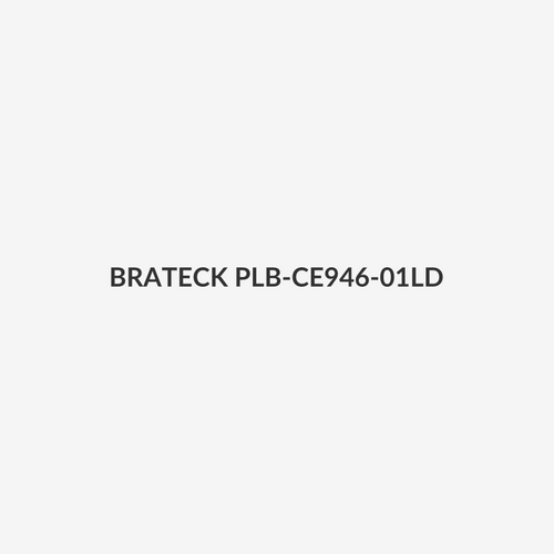 BRATECK PLB-CE946-01LD - 37''-75'' Dual ceiling mount bracket for commercial signage MAX weight 90Kgs (2x45kgs).