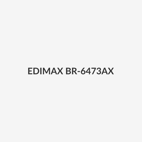 EDIMAX BR-6473AX - AX3000 11AX WiFi 6 Dual-Band Router w/ Intel Dual-core CPU