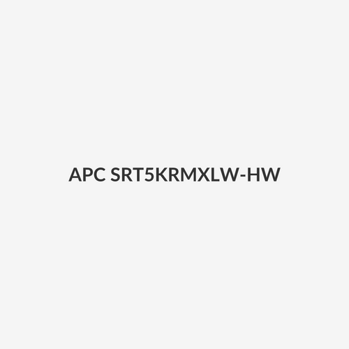 APC SRT5KRMXLW-HW - Smart-UPS 5000VA (4500W) 3U 208-230V Hard Wire LCD Display Rack Mount Kit Included