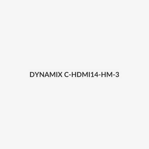 DYNAMIX C-HDMI14-HM-3 - 3m HDMI to HDMI Mini Cable High-Speed w/ Ethernet Max Res: 4K@60Hz (3840x2160)
