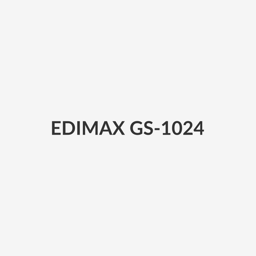 EDIMAX GS-1024 - 24 Port Gigabit Rack-Mount Unmanaged Switch