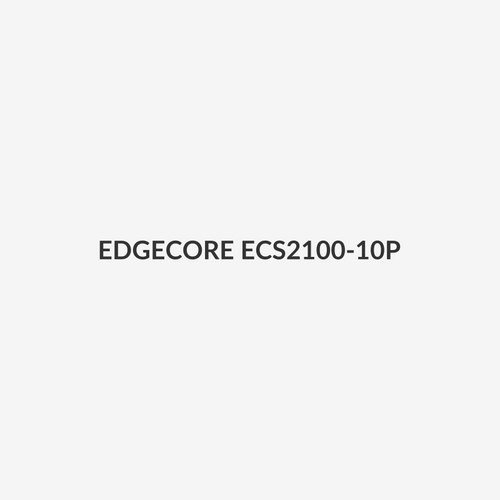 EDGECORE ECS2100-10P - 8 Port Gigabit PoE+ Web Smart Pro Switch