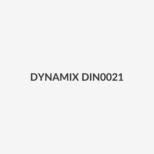 DYNAMIX DIN0021 - 1 Port Keystone to DIN Mount Metal Adapter Plate