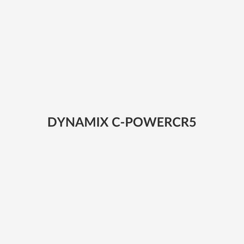 DYNAMIX C-POWERCR5 - 5m 3-Pin Plug to Right Angled IEC C13 Connector 10A Power Cord. 1.0mm
