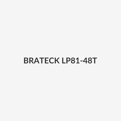 BRATECK LP81-48T - 43''-95'' Tilt Slim TV Wall Mount Supports Up to 75Kgs Automatic Spring Locks