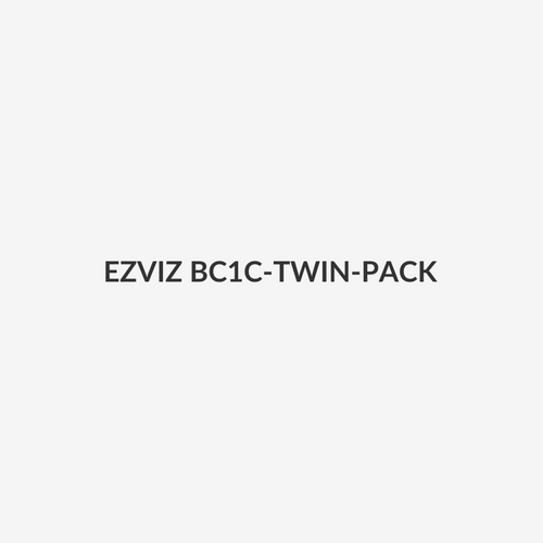 EZVIZ BC1C-TWIN-PACK - 8MP (4K) 2-Pack BC1C Outdoor IP65 Security Camera Bundle. 10400mAh Battery Colour Night