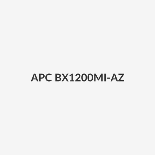 APC BX1200MI-AZ - Back-UPS BX Series 1200VA (650W) Line Interactive 230V. 4x ANZ Sockets.