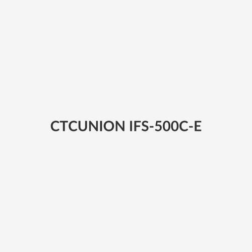 CTCUNION IFS-500C-E - 5 Port Fast Ethernet Unmanaged Switch. -40C +75C. 5x 10/100BaseT(X). Compact