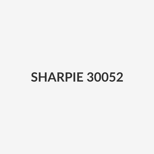 SHARPIE 30052 - S30052 Fine Red (MOQ 12) Permanent Marker Pen