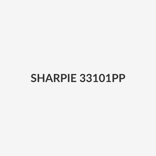 SHARPIE 33101PP - Super Fine Point Permanent Marker Black 33101PP Blister Pack of 1
