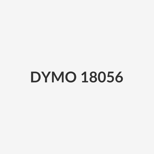 DYMO 18056 - Genuine Rhino Industrial 1/2" Labels-Heat Shrink Tube 12mm Black on Yellow.
