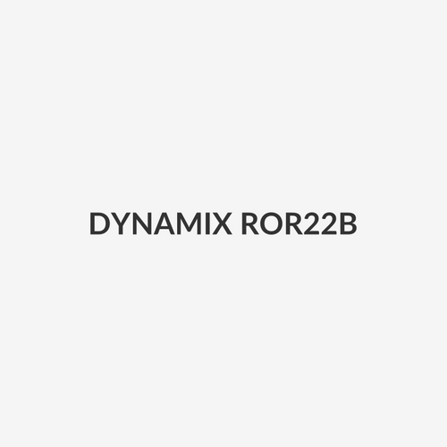 DYNAMIX ROR22B - 22RU Open Rack 543 x 280 x 1130mm(ex) 200kg Static Load 6.0mm Plinth Black