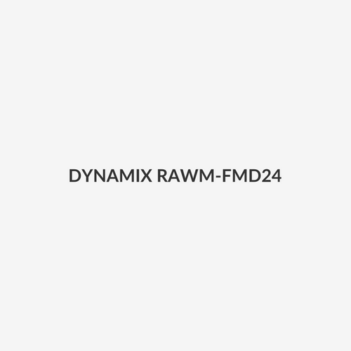 DYNAMIX RAWM-FMD24 - Mesh Front Door 600mm 24U w/ Small Round Lock