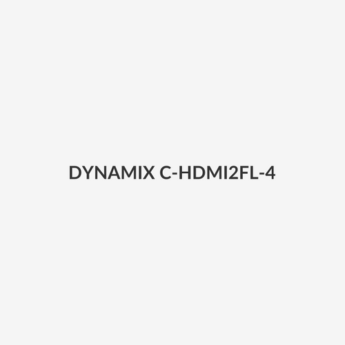 DYNAMIX C-HDMI2FL-4 - 4m HDMI High Speed 18Gbps Flexi Lock Cable w/ Ethernet. Max Res: 4K2K@60Hz