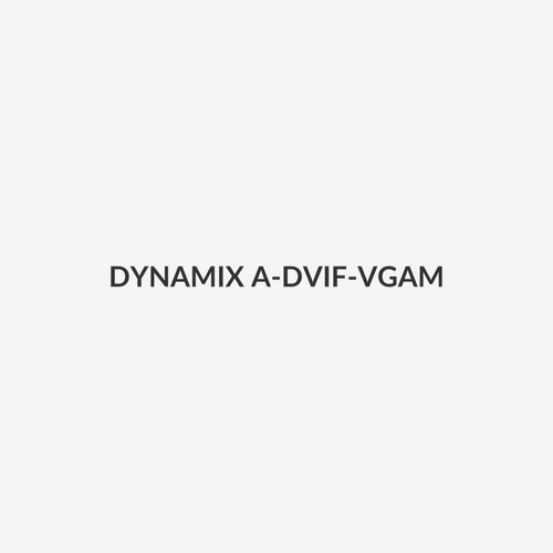 DYNAMIX A-DVIF-VGAM - DVI-I 24+5 Female to HD15 VGA Male Adapter