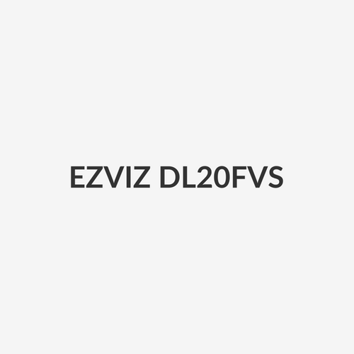 EZVIZ DL20FVS - Smart Door Lock with Built-in Door View, live 2-Way Video Call, Facial Recognition