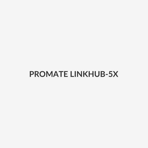 PROMATE LINKHUB-5X - 5-in-1 Multi-Port 100W PD Compact Hub w/ USB-C Connector 2x USB-A 10Gbps Ports & 2x