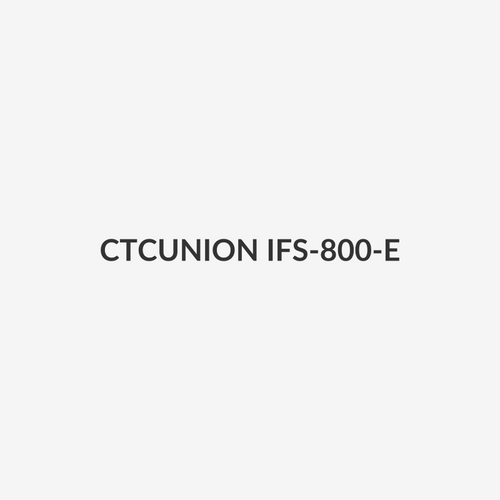 CTCUNION IFS-800-E - 8 Port Fast Ethernet Unmanaged Switch. -40C +75C. 8x 10/100BaseT(X). Power