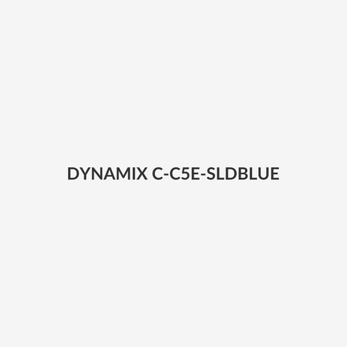 DYNAMIX C-C5E-SLDBLUE - 305m Cat5e Blue UTP SOLID Roll 100MHz 24AWGx4P PVC CM UL Rated Jacket