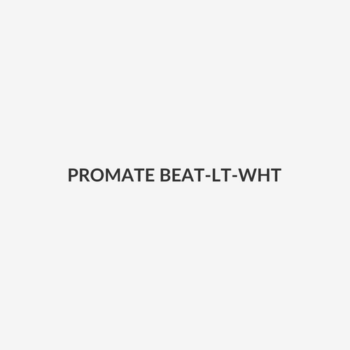 PROMATE BEAT-LT-WHT - Apple MFI Certified HiFi Wired Mono Earbud w/ Call Button and Microphone White