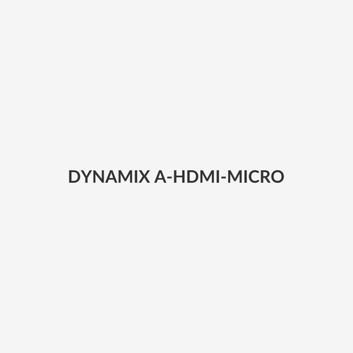 DYNAMIX A-HDMI-MICRO - HDMI Female to HDMI Micro Male Adapter