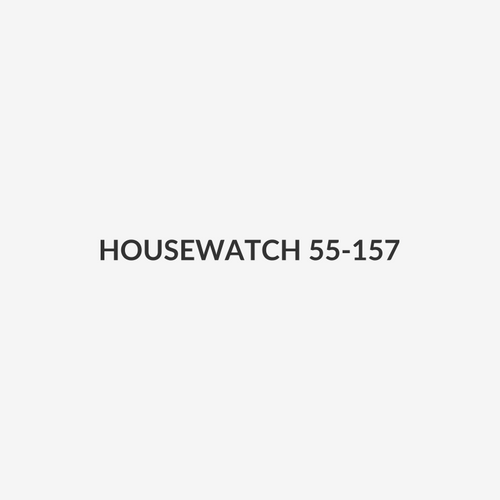 HOUSEWATCH 55-157 - 10W Twin LED Spotlight IP54 2000 Lumens Stainless Steel Screws White