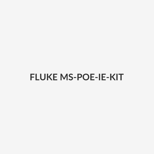 FLUKE MS-POE-IE-KIT - Microscanner Poe Industrial Ethernet Kit w/ Intellitone