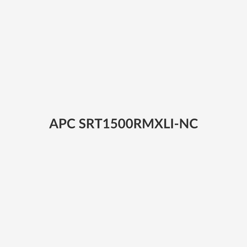APC SRT1500RMXLI-NC - Smart-UPS 1500VA (1500W) 2U w/ Network Card 230V In/Out 6x IEC C13 Outlets