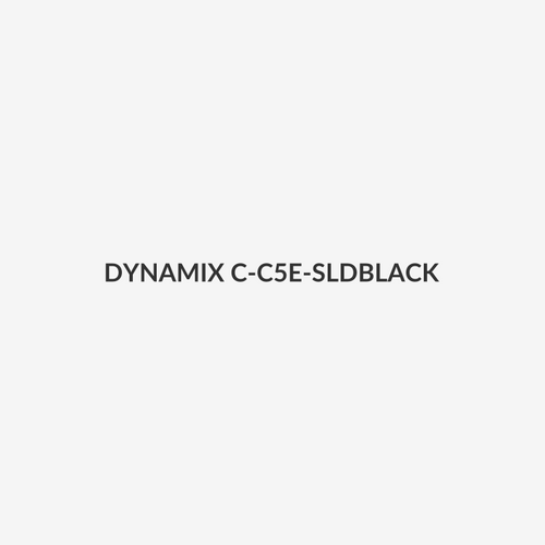 DYNAMIX C-C5E-SLDBLACK - 305m Cat5e Black UTP SOLID Roll 100MHz 24AWGx4P PVC CM UL Rated Jacket