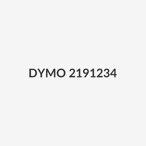 DYMO 2191234 - LetraTag Iron-On Tape 12mm x 2M 2 Pack