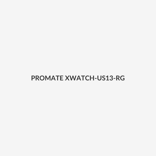PROMATE XWATCH-US13-RG - IP68 Smartwatch with 1.32'' Curved AMOLED Display & BT Cal Fitness Tracker Pedometer Bloo