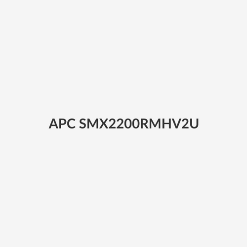 APC SMX2200RMHV2U - Smart-UPS 2200VA (1980W) 2U Rack/Tower 200V-240V 8x IEC C13 Outlets. Internal