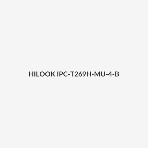 HILOOK IPC-T269H-MU-4-B - 6MP IP Fixed Turret Camera w/ Active Colour Deterrence Strobe Light & Audio Alarm 4