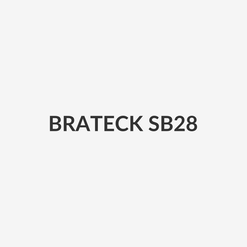 BRATECK SB28 - Univerwall mount speaker bracket Includes Adjustment knob