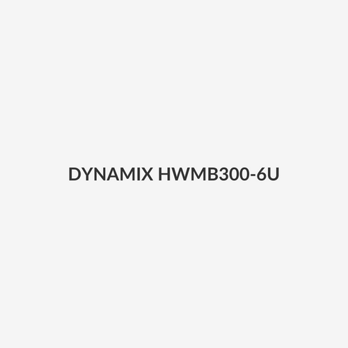 DYNAMIX HWMB300-6U - 6U 300mm Deep 19'' Fully Enclosed Hinged Wall Bracket. Includes Lid & Base Panels.