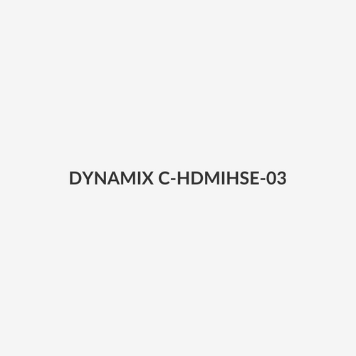 DYNAMIX C-HDMIHSE-03 - 0.3m HDMI 10Gbs Slimline High-Speed Cable w/ Ethernet. Max Res: 4K2K@24/30Hz