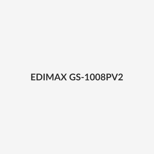 EDIMAX GS-1008PV2 - 8 Port 10/100/1000 Gigabit PoE+ Switch w/ DIP Switch