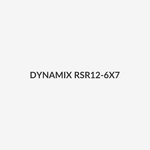 DYNAMIX RSR12-6X7 - 12RU Server Cabinet 700mm deep (600x700x743mm). Incl. 1x Fixed Shelf 4x Fans 25x Cage