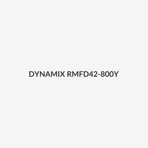 DYNAMIX RMFD42-800Y - Front Single Mesh Door for 42RU 800mm Wide Server Cabinet Includes Lock