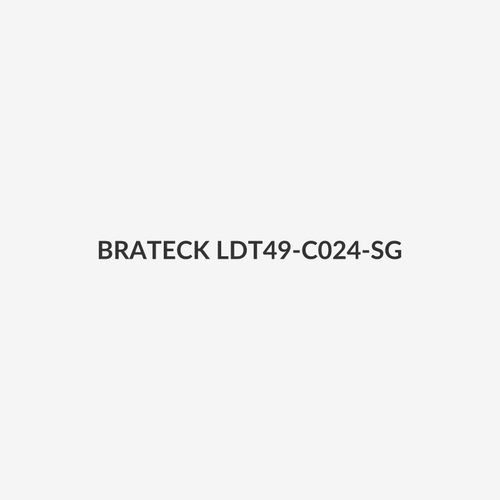 BRATECK LDT49-C024-SG - 17-32'' Dual Premium Slim Aluminium Spring-Assisted Desk Mount Monitor Arm.