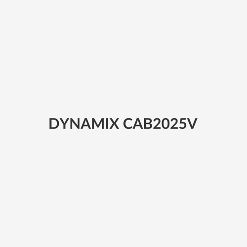 DYNAMIX CAB2025V - Hook & Loop Roll 20m x 25mm dual sided BLACK colour